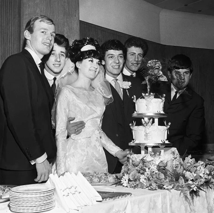 Framed Print : The Hollies wedding 1964