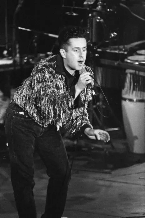 Framed Print : Holly Johnson performing at the Stand by Me: AIDS Day Benefit concert at Wembley Arena