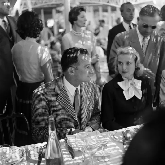 Framed Print : Hollywood actress Grace Kelly pictured during the 1955 Cannes Film festival. May 1955 Framed Print : Hollywood actress Grace Kelly pictured during the 1955 Cannes Film festival. May 1955
