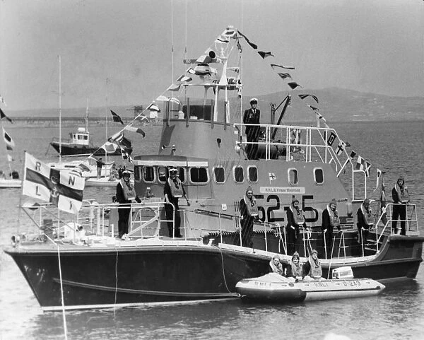 Holyheads new RNLB Arun Class lifeboat the Hyman Winstone