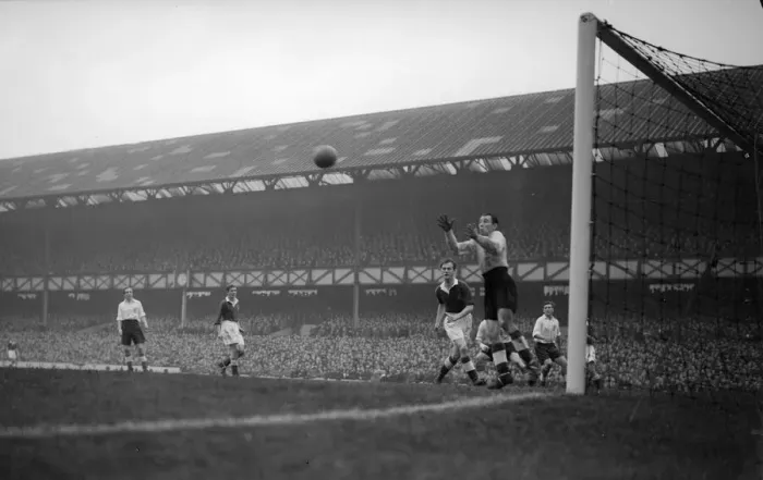 Framed Print : Home Championship International and 1954 World Cup Qualifying match at Goodison Park Framed Print : Home Championship International and 1954 World Cup Qualifying match at Goodison Park