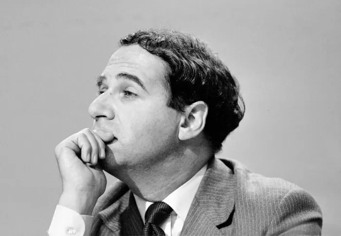 Framed Print : Home Secretary Leon Brittan pictured at the Conservative Party Conference in Brighton