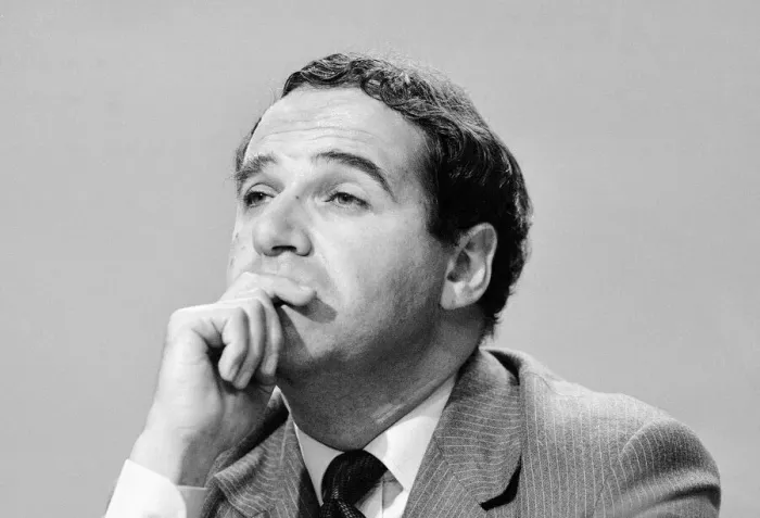 Framed Print : Home Secretary Leon Brittan pictured at the Conservative Party Conference in Brighton Framed Print : Home Secretary Leon Brittan pictured at the Conservative Party Conference in Brighton