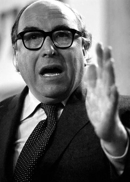 Home Secretary Roy Jenkins speaks during a debate on the Common Market