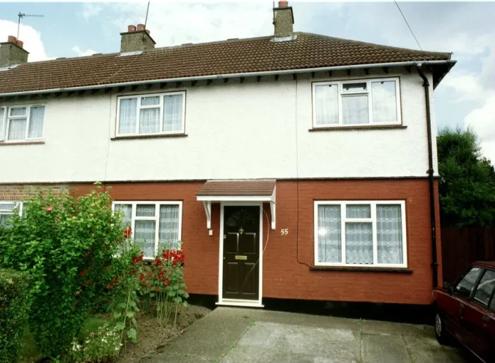 Framed Print : The former home of singer Elton John in August 1998 Pinner