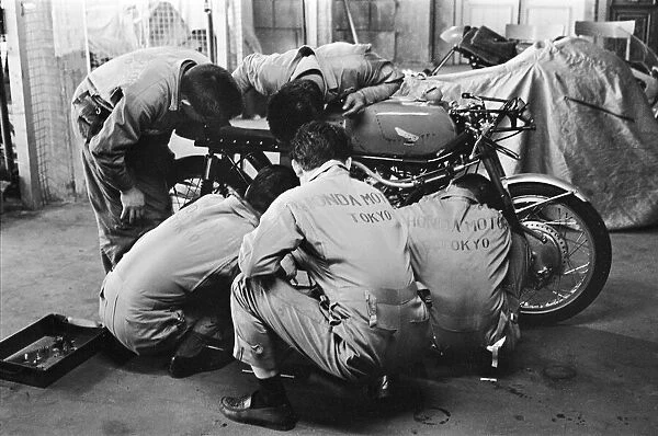 Honda TT Motorcycle Camp. 29th June 1965