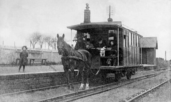 The One Horse 'Dandy'on the Port Carlisle-Bowness railway