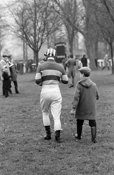 Horse racing at Windsor. 4th January 1972
