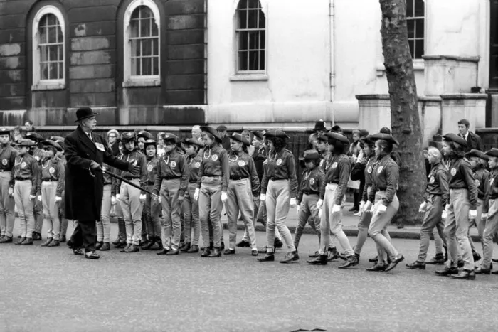 Framed Print : The Horse Rangers of the Commonwealth Association paraded in Trafalgar Sqand were Framed Print : The Horse Rangers of the Commonwealth Association paraded in Trafalgar Sqand were