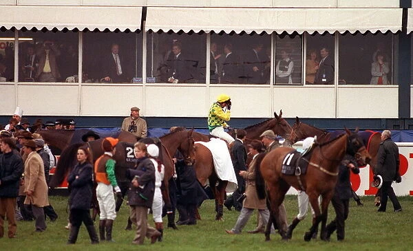 Horseracing Grand National Aintree April 1993 horses