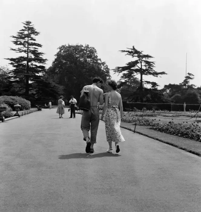 Framed Print : Horticultural students working at the Royal Botanical Gardens, Kew. 18th June 1957 Framed Print : Horticultural students working at the Royal Botanical Gardens, Kew. 18th June 1957