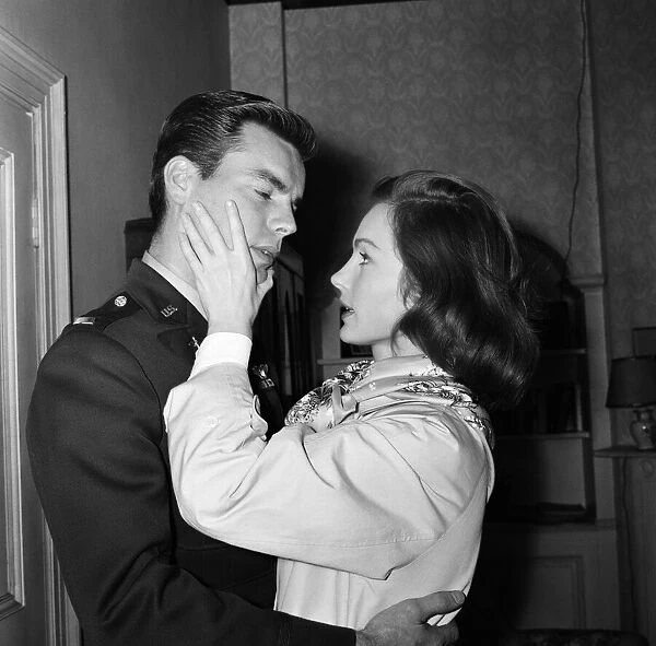 For three hours American film star Robert Wagner was kissing Shirley Anne Field to get