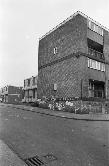 Framed Print : Housing conditions in St Hilda s, Middlesbrough. 1977 Framed Print : Housing conditions in St Hilda s, Middlesbrough. 1977