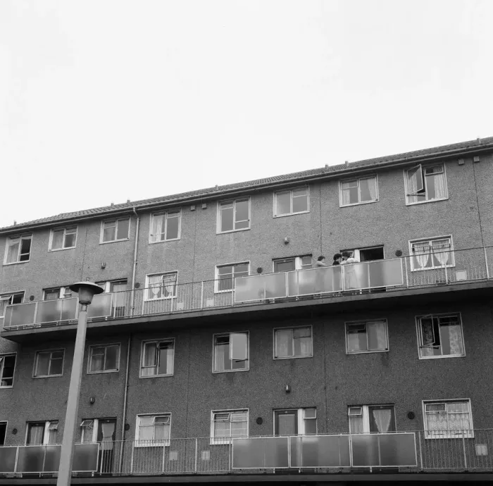 Framed Print : Housing Estate in Smethwick, a town in the Sandwell Metropolitan Borough