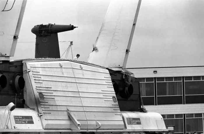 Framed Print : Hovercraft Propeller. December 1969 Z11617-001