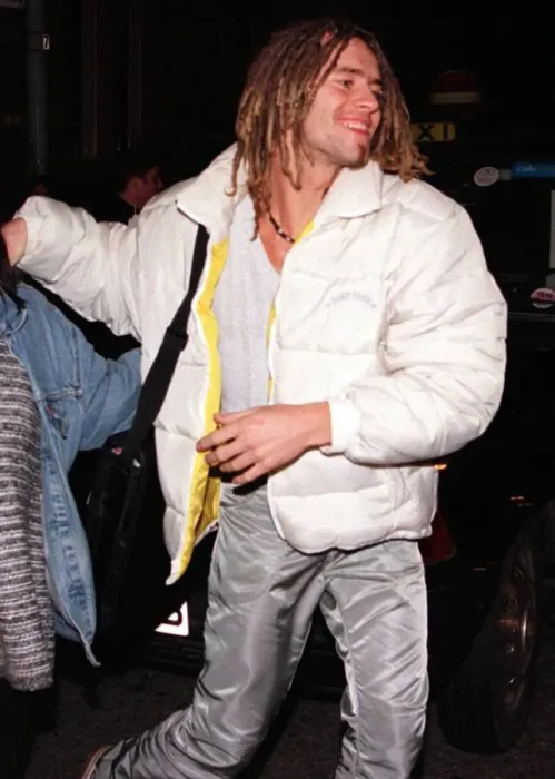 Framed Print : Howard Donald Singer of top Pop Group Take That arrives at a Party for the Group