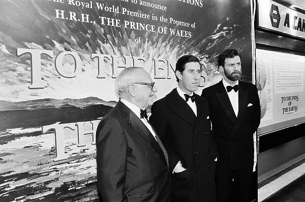 HRH Prince Charles at the premiere of the film To The Ends of The Earth
