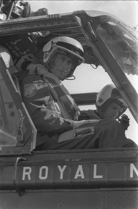 Framed Print : HRH Prince Charles the Prince Of Wales Helicopter Training March 1974 Framed Print : HRH Prince Charles the Prince Of Wales Helicopter Training March 1974