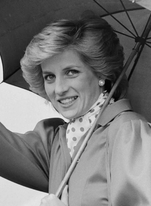 Framed Print : HRH Princess Diana, The Princess of Wales, visits the Ipswich Agricultural Show, Ipswich