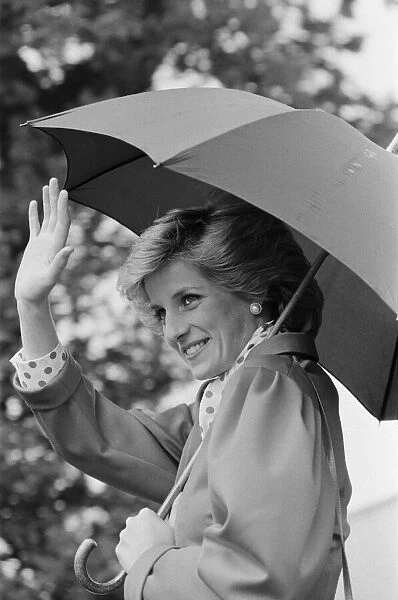 HRH Princess Diana, The Princess of Wales, visits the Ipswich Agricultural Show, Ipswich