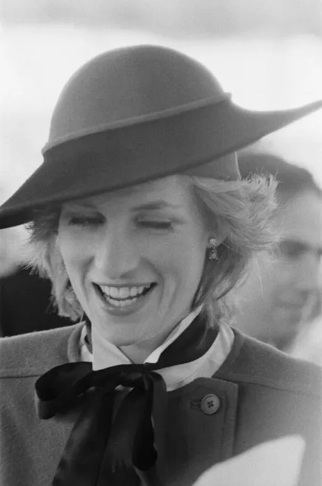 Framed Print : HRH Princess Diana, The Princess of Wales, at HTV, Harlech Television Framed Print : HRH Princess Diana, The Princess of Wales, at HTV, Harlech Television