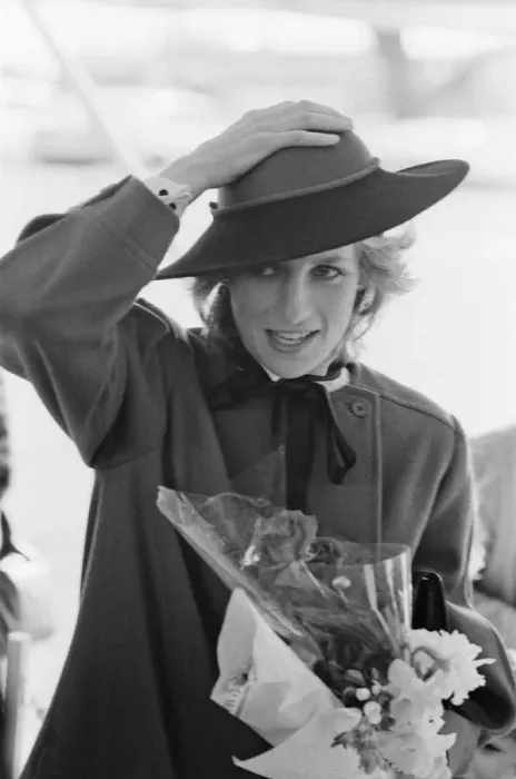 Framed Print : HRH Princess Diana, The Princess of Wales, at HTV, Harlech Television Framed Print : HRH Princess Diana, The Princess of Wales, at HTV, Harlech Television
