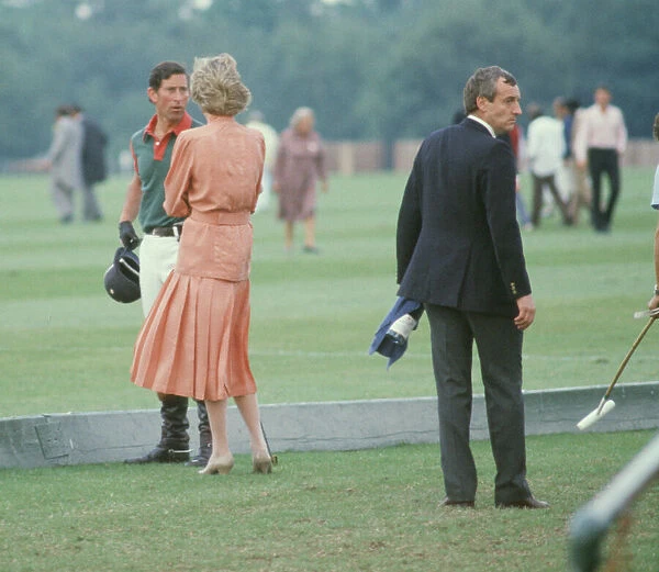 HRH Princess Diana, The Princess of Wales, and HRH Prince Charles, The Prince of Wales
