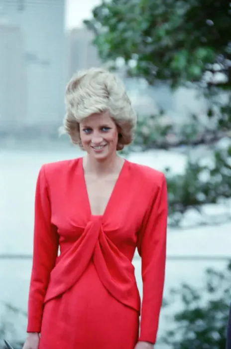 Framed Print : HRH Princess Diana, The Princess of Wales during her tour of Australia in 1988