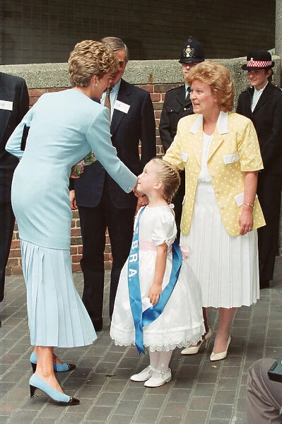 HRH The Princess of Wales, Princess Diana, who is patron of The Dystrophic Epidermolysis