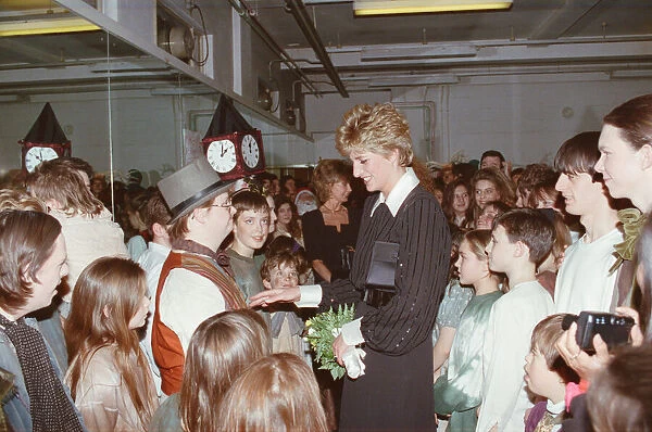 HRH The Princess of Wales, Princess Diana, in her capacity as Patron