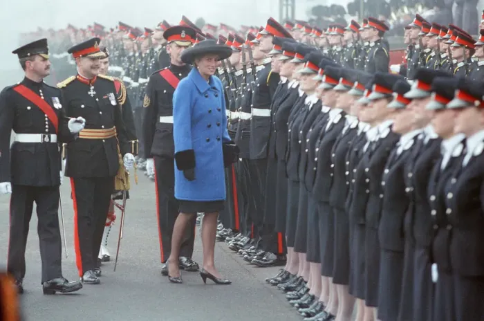 Framed Print : HRH The Princess of Wales, Princess Diana, at The Royal Military Academy, Sandhurst Framed Print : HRH The Princess of Wales, Princess Diana, at The Royal Military Academy, Sandhurst