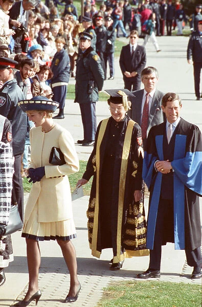 HRH The Princess of Wales, Princess Diana, and HRH The Prince of Wales, Prince Charles