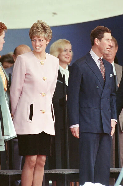 HRH The Princess of Wales, Princess Diana, and HRH The Prince of Wales, Prince Charles