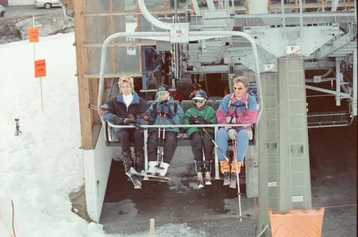 Framed Print : HRH The Princess of Wales, Princess Diana, on he ski holiday to Lech, Austria Framed Print : HRH The Princess of Wales, Princess Diana, on he ski holiday to Lech, Austria