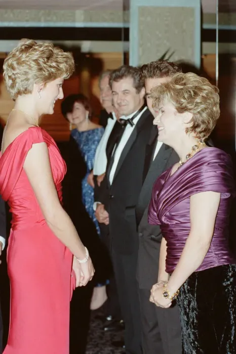 Framed Print : HRH The Princess of Wales, Princess Diana, at Odeon Cinema in London to attend Framed Print : HRH The Princess of Wales, Princess Diana, at Odeon Cinema in London to attend