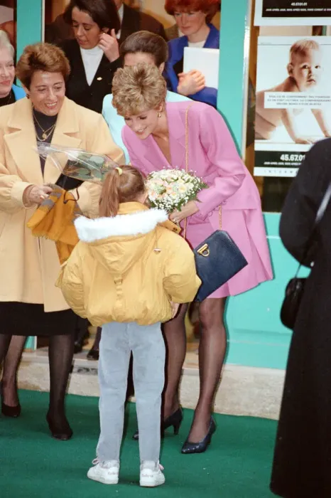 Framed Print : HRH The Princess of Wales, Princess Diana, in Paris, France