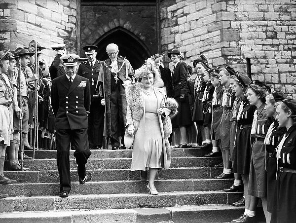 HRH Queen Elizabeth Queen Mother George VI 1946 Lady Elizabeth Bowes-Lyons