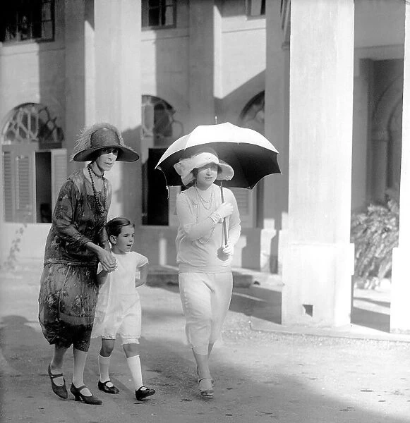 HRH Queen Elizabeth Queen Mother George VI Visits Jamaica 1927 Lady Elizabeth