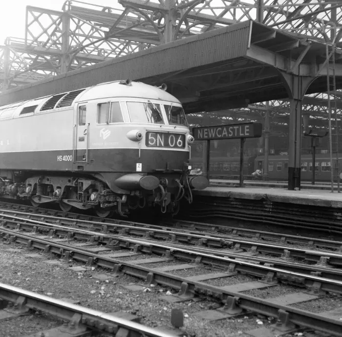 Framed Print : HS 4000 Kestrel diesel locomotive built by Hawker Siddleley