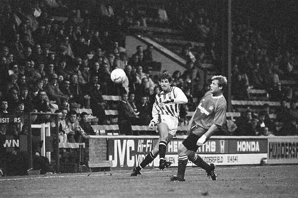 Huddersfield 2-1 Bury, Division 3 League match at Leeds Road, Saturday 22nd December 1990