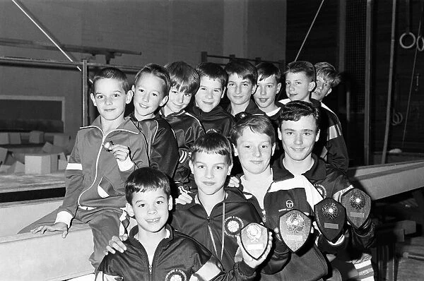 Huddersfield Gymnastics Club boys claimed four regional championship titles