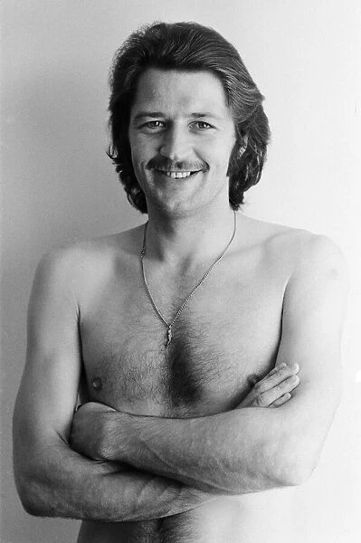 Huddersfield Town footballer Frank Worthington, member of the England squad, May 1974