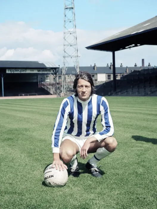 Framed Print : Huddersfield Town footballer Frank Worthington. July 1970