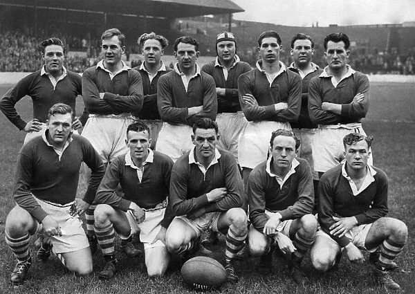 Hull Kingston Rovers R.L.F.C. 1949-50. Left to Right. Back Row. Bradshaw. W... Tullock