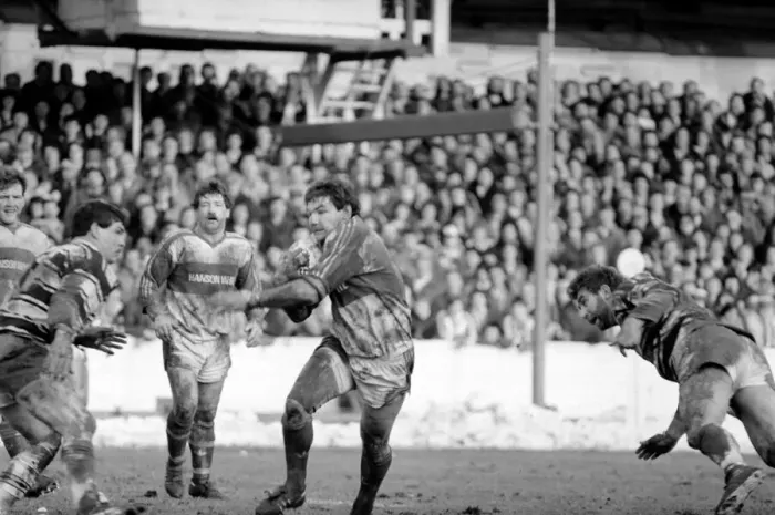 Framed Print : Hull Kingston Rovers v Hull. February 1986. PR-07-011