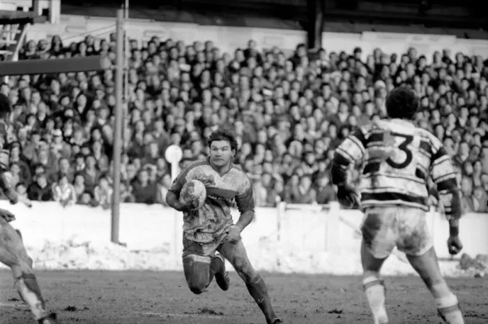 Framed Print : Hull Kingston Rovers v Hull. February 1986. PR-07-012 Framed Print : Hull Kingston Rovers v Hull. February 1986. PR-07-012