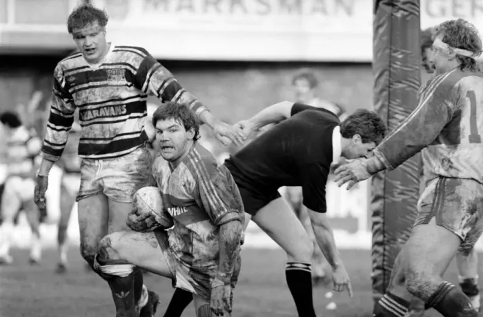 Framed Print : Hull Kingston Rovers v Hull. February 1986. PR-07-049 Framed Print : Hull Kingston Rovers v Hull. February 1986. PR-07-049