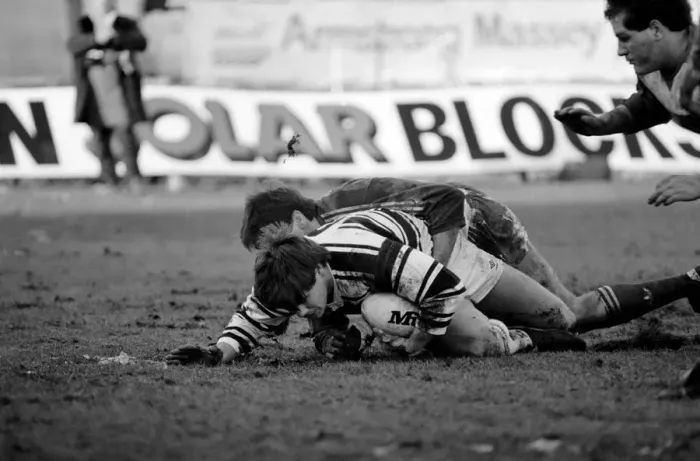 Framed Print : Hull Kingston Rovers v Hull. February 1986. PR-07-038
