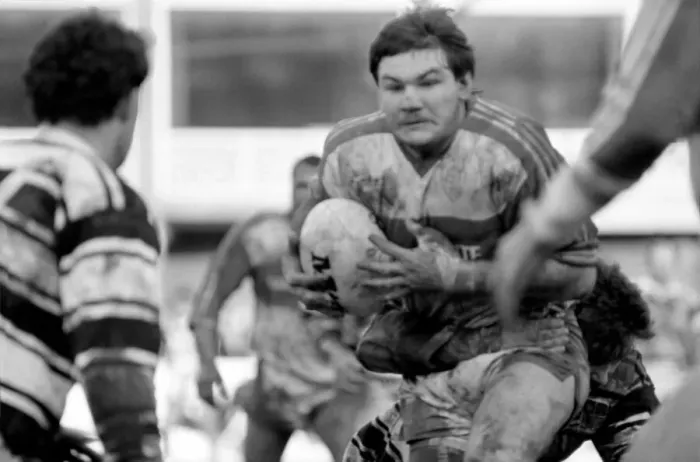 Framed Print : Hull Kingston Rovers v Hull. February 1986. PR-07-021