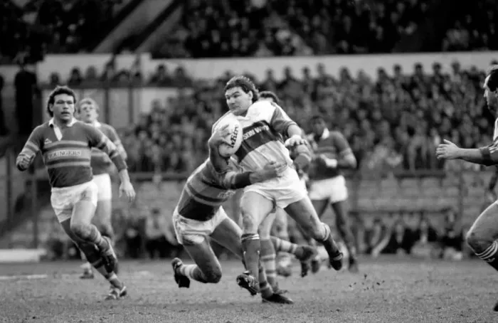 Framed Print : Hull Kingston Rovers v Leeds. March 1986 PR-11-007 Framed Print : Hull Kingston Rovers v Leeds. March 1986 PR-11-007